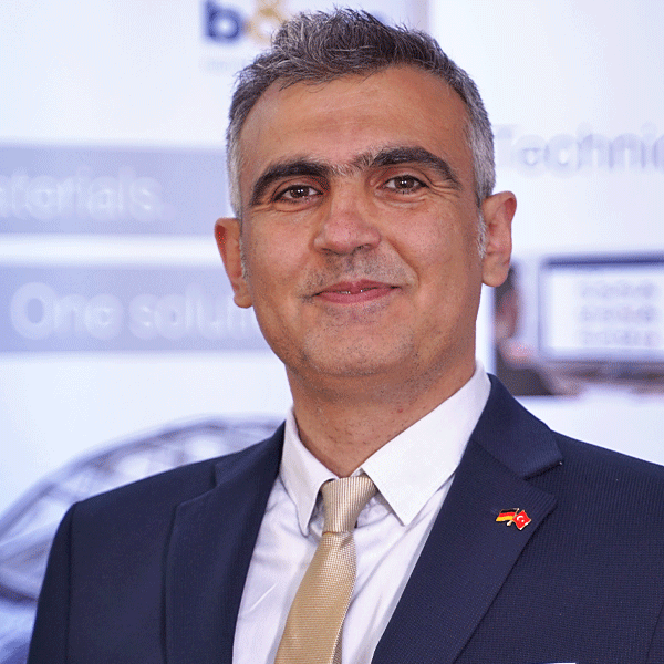 Erdinc Akturk, Directeur Général de b&m Turquie, spécialiste des éléments de fixation et des vis industrielles à Nilüfer-Bursa, Turquie