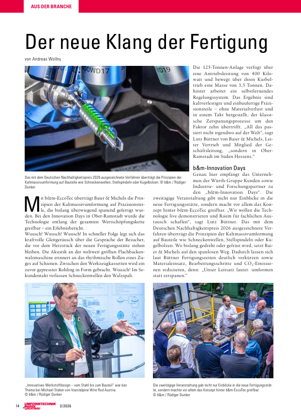 “The New Sound of Manufacturing”
